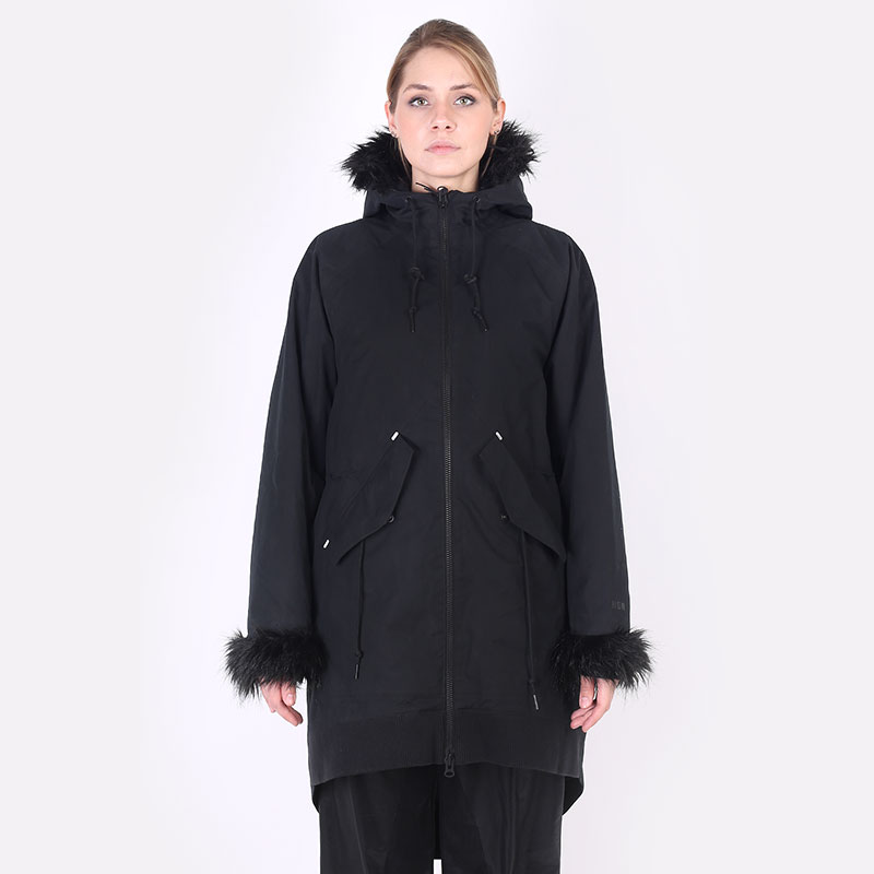 женская черная куртка Nike Oversize Military Jacke 483892-010 - цена, описание, фото 1
